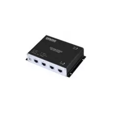 Грозозащита OSNOVO SP-IP4/1000P для локальной вычислительной сети на 4 порта (скорость до 1000Мб/с) с защитой линий PoE (af/at, методы A+B, контакты 1