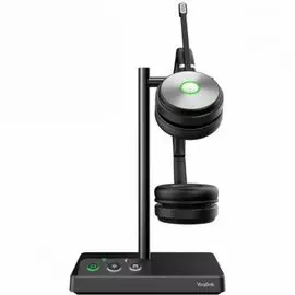 Гарнитура Yealink WH62 Dual UC беспроводная, HD звук, 160м DECT, шумоподав, USB-хаб