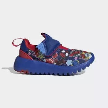 Детские кроссовки adidas x Marvel Suru365 Superhero Adventures Slip-On Shoes (Синие)