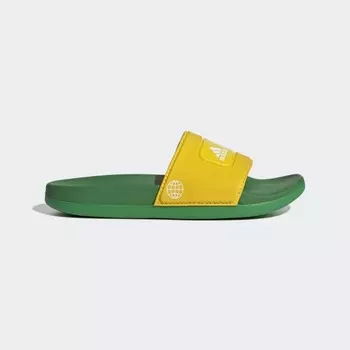 Детские шлепанцы adidas Adilette Comfort x LEGOВ® Slides (Желтые)