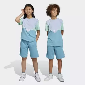 Детские шорты adidas Adicolor Shorts (Синие)
