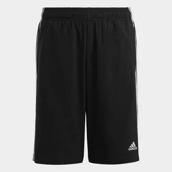 Детские шорты adidas Essentials 3-Stripes Woven Shorts (Черные)