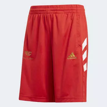 Детские шорты adidas Salah Football-Inspired Shorts (Красные)