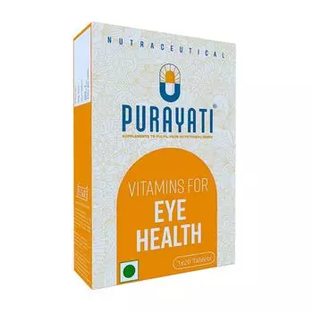 Витамины для глаз (60 кап), Vitamins For Eye Health, произв. Purayati