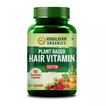 Витамины для волос (60 кап), Hair Vitamin, произв. Himalayan Organics