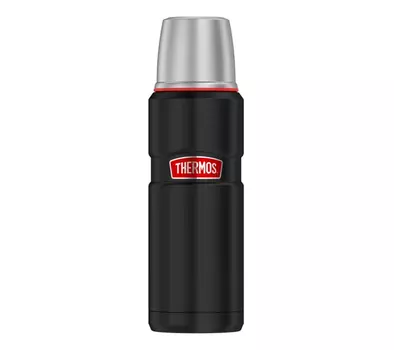 Термос SK2000 RCMB для напитков 1.2л., черный/серый