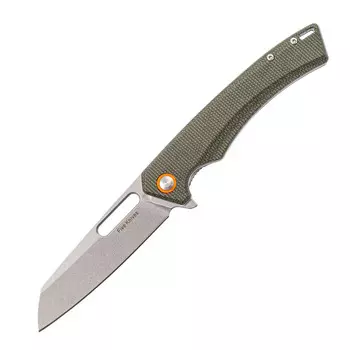Складной нож Five Knives 08, сталь D2, рукоять микарта, зеленый