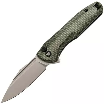 Складной нож Trivisa Antliae-04GM, сталь 14C28N, рукоять микарта