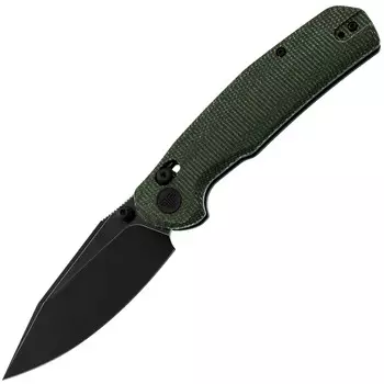 Складной нож Trivisa Hornet-04G, сталь 14C28N, рукоять микарта