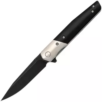 Складной нож Trivisa Leominor-03B, сталь K110, рукоять G10/сталь