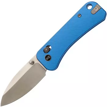 Складной нож We Knife Banter 2, сталь S35VN, рукоять алюминий, синий