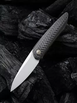 Складной нож WE Knife Black Void Opus, CPM 20CV