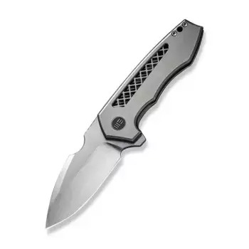 Складной нож WE Knife Harpen, сталь CPM-20CV, рукоять титан