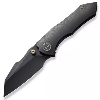 Складной нож We Knife High-Fin, сталь CPM-20CV, рукоять титан