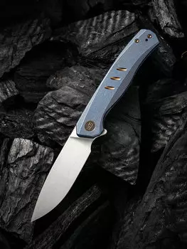 Складной нож WE Knife Seer Blue, CPM 20CV, Limited Edition