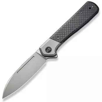 Складной нож We Knife Soothsayer, сталь CPM-20CV, рукоять карбон/титан