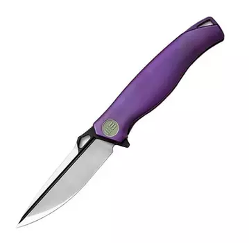 Складной нож WE Knife, сталь CPM-S35VN, рукоять титан, фиолетовый