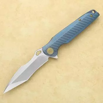 Складной нож WE Knife, сталь CPM-S35VN, рукоять титан