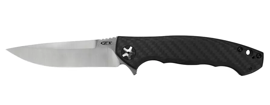 Складной нож Zero Tolerance 0452CF, сталь CPM S35VN, премиальный флиппер, рукоять титан/карбон