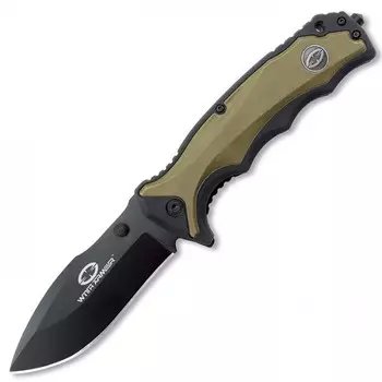 Складной тактический нож Tiger Shark, black