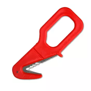 Стропорез Fox Rescue Emergency Tool, сталь 420J2, рукоять термопластик FRN, красный
