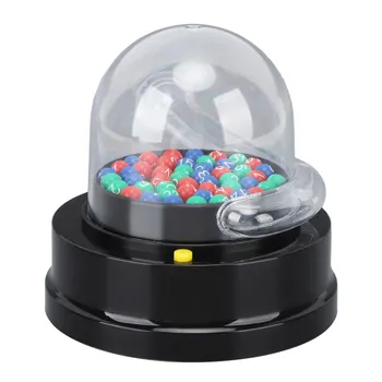 Электрический шейкер Lucky Ball Machine Мини-лотерейный аппарат Портативный шейкер для лотереи с счастливым номером