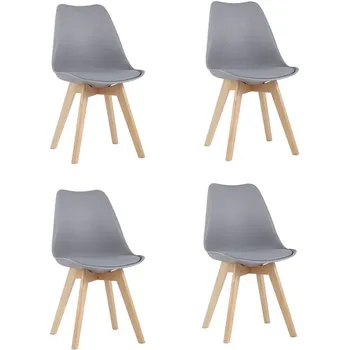 Стул Stool Group FRANKFURT NEW серый 4 шт УТ000037637