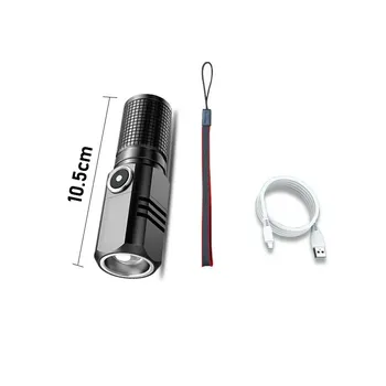 Фонарик FANZHI XHP50 10000 люмен USB заряжаемый