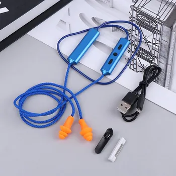 Беруши Bluetooth-гарнитура для работы, подавления шума, защиты органов слуха, строительных площадок, производственных линий, шумных мест жёлтый