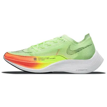 Мужские кроссовки Nike ZoomX Vaporfly NEXT% 2 Fast Pack желтые Barely-Volt Hyper-Orange CU4111-700 44.5