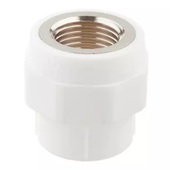 Муфта полипропиленовая Valtec 20 мм х 1/2 ВР(г) (VTp.702.0.02004)