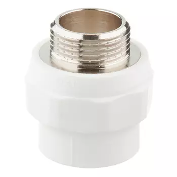 Муфта полипропиленовая Valtec 32 мм х 1 НР(ш) (VTp.701.0.03206)
