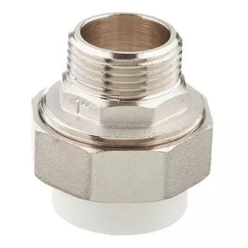 Муфта полипропиленовая Valtec разъемная (американка) 32 мм х 1 НР(ш) (VTp.761.0.03206)