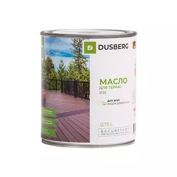 Масло Dusberg для террас бесцветное 0,75 л