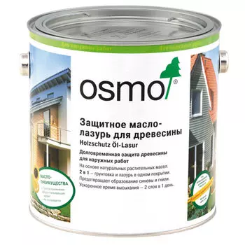 Масло-лазурь Osmo Holzschuts Ol-Lasur для дерева палисандр 2,5 л