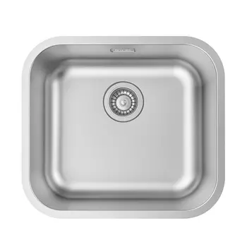 Мойка для кухни Iddis Mate 49х44х18 см врезная с сифоном сталь (MAT49S0i77)