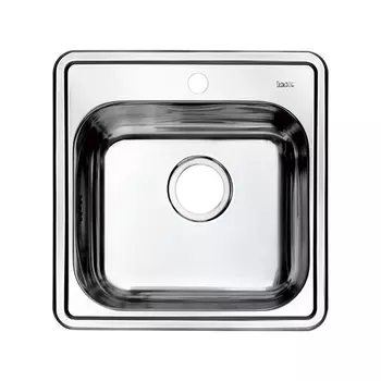 Мойка для кухни Iddis Strit 48,5х48,5х18 см врезная сталь (STR48P0i77)