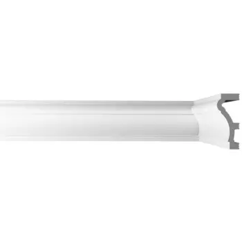 Молдинг из экополимера ударопрочный 70х28х2000 мм под покраску Bello Deco XPS M 7 белый