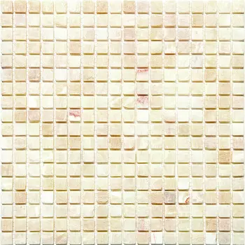 Мозаика Mir Mosaic Natural Adriatica бежевая из натурального камня 305х305х7 мм глянцевая