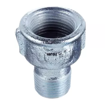 Муфта переходная Gebo Platinum (246-22V) 3/4 ВР(г) х 1/2 НР(ш) чугунная оцинкованная