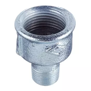 Муфта переходная Gebo Platinum (246-25V) 1 ВР(г) х 1/2 НР(ш) чугунная оцинкованная