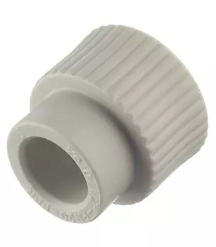 Муфта полипропиленовая FV-Plast 20 мм х 1/2 ВР(г) серая (217020)