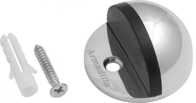 Упор дверной Armadillo напольный DH003ZA CP Хром