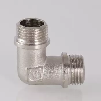 Угольник Valtec 3/4", наружная резьба/наружная резьба
