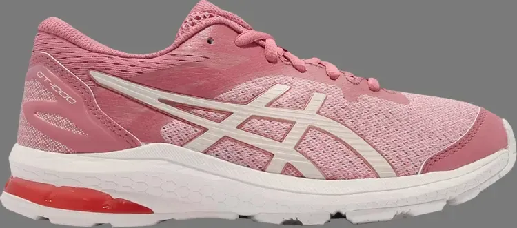 Кроссовки gt 1000 10 gs 'smokey rose' Asics, розовый