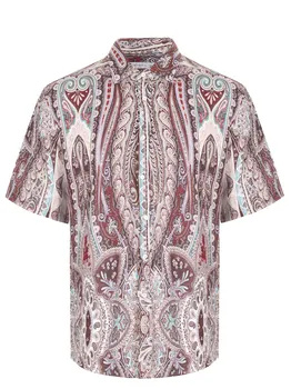 Рубашка Regular Fit льняная ETRO