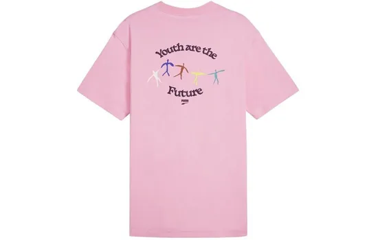 Футболка мужская с рисунком Future Graphic, розовая Puma, розовый