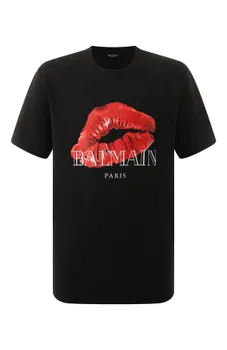 Хлопковая футболка Balmain