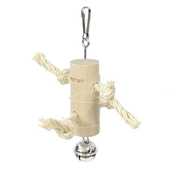 PetStandArt Игрушка для крупных попугаев Кеg, 21х20х20 см