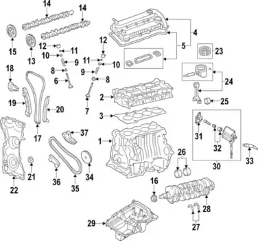 колпачок маслосъемный!\ Mazda L807-10-155